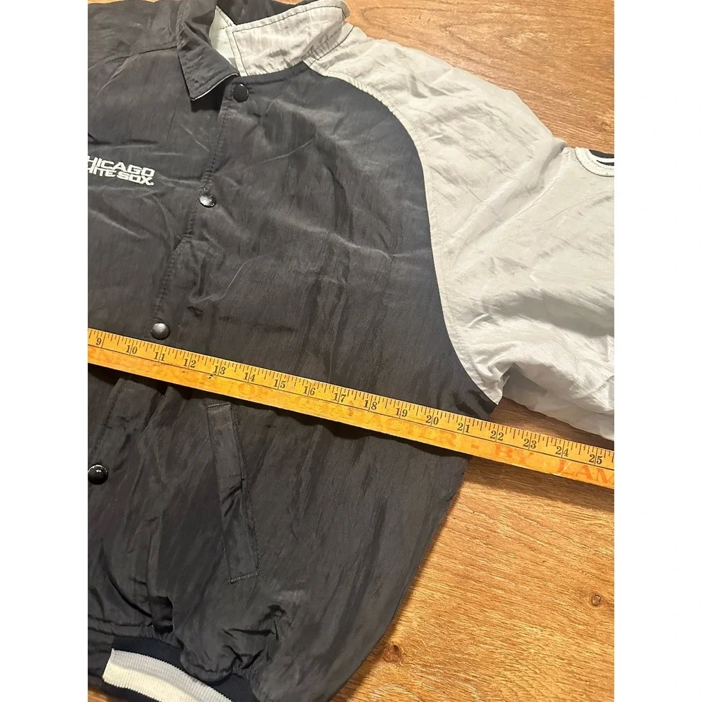 Vintage Chicago White Sox Diamond By Starter Youth XL Bomber Jacket